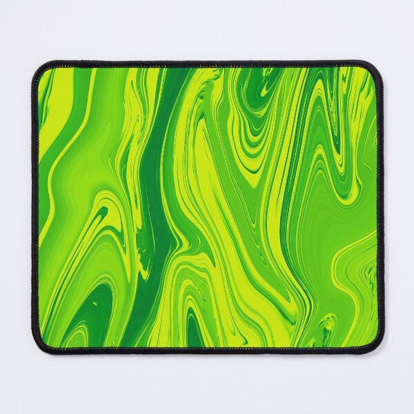 Item preview, Lime Green Liquid Marble Swirls designed and sold by ColorPopArtBoutique.