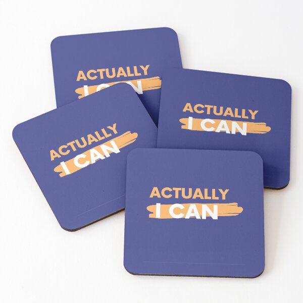 Item preview, Copy of Actually I Can: Motivational Gift idea designed and sold by dorento07.