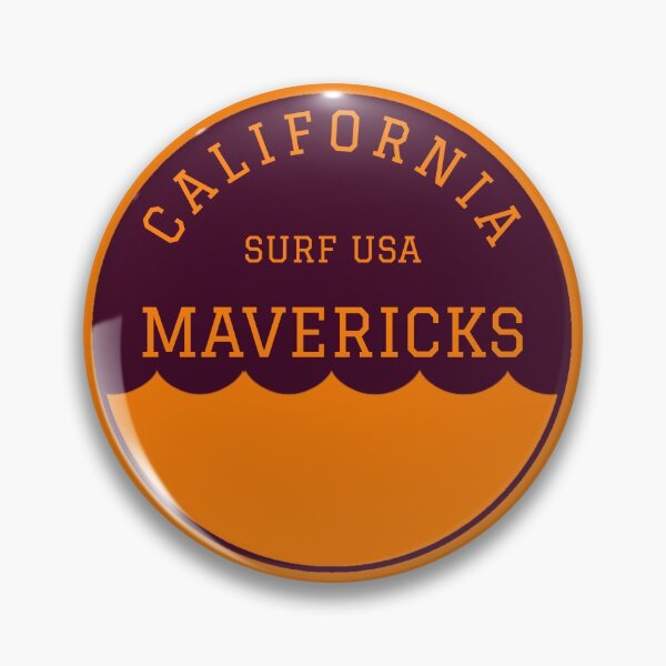 Item preview, Mavericks California Vintage Retro Surf USA Travel Vacation Summer Sunset Beach designed and sold by tmartinezta.