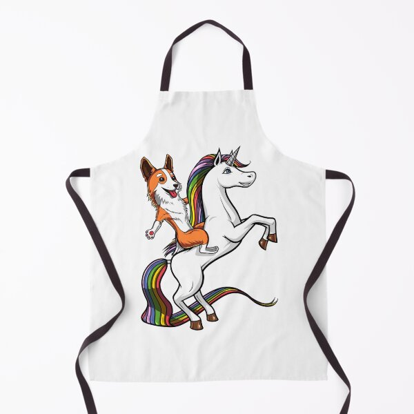 Artikelvorschau, Corgi Dog Riding Unicorn entworfen und verkauft von underheaven.