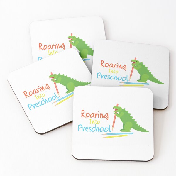 Item preview,  roaring into preschool, cute  funny dinosaur, t shirt, dinosaur sticker, Teacher Back To School Shir designed and sold by juartshop.