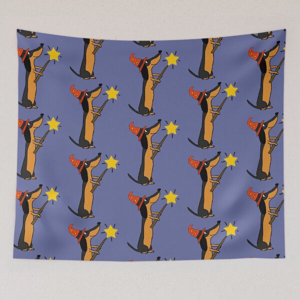 Item preview, Funny Dachshund Dog Wizard Halloween designed and sold by Nature's Fancy.