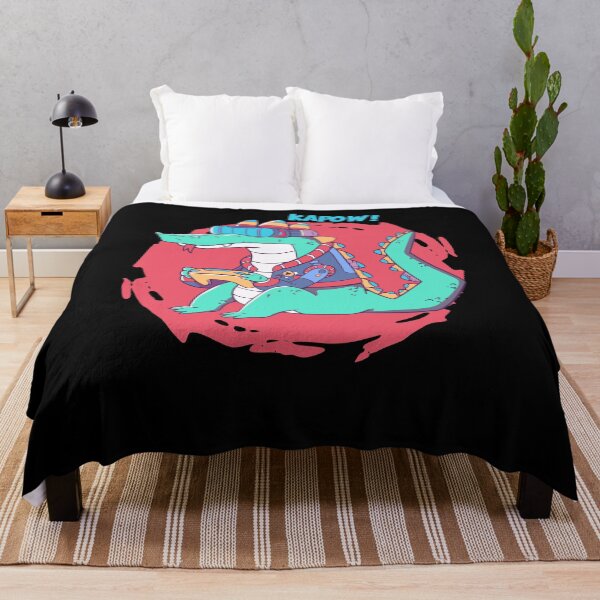 Item preview, Cartoon Alligator Playing Video Games designed and sold by MnEmzStudio.
