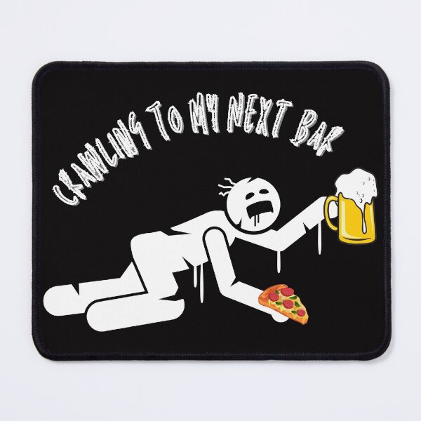 Item preview, PubCrawl | Crawling to my next Bar | Party Drinking Night designed and sold by Nikiolilalala.