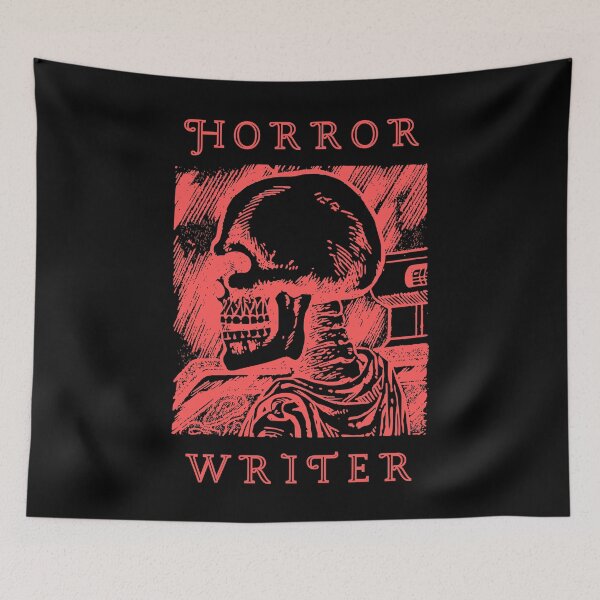Item preview, Horror Writer Skelly ^^ // for writers designed and sold by vela-ramhorn.
