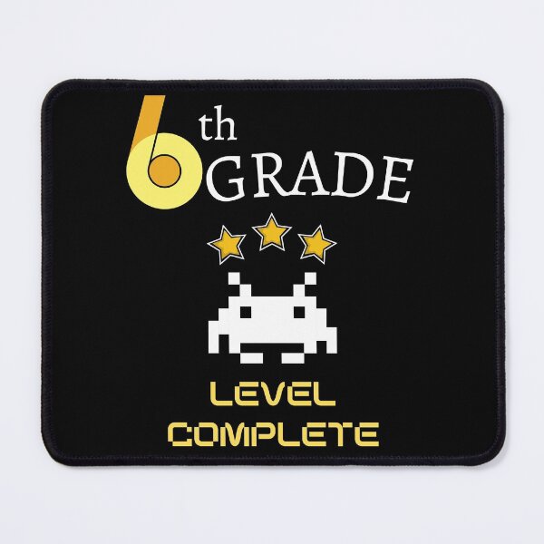 Item preview, Sixth Grade Level Complete New High Score - 6th Grade Level Cleared designed and sold by For the love of Pixels.