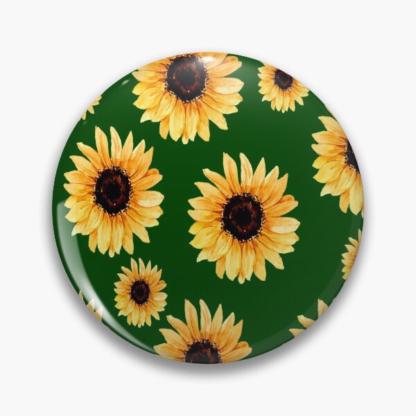 Item preview, Various types of sunflowers on a green background designed and sold by Shawa Shop.