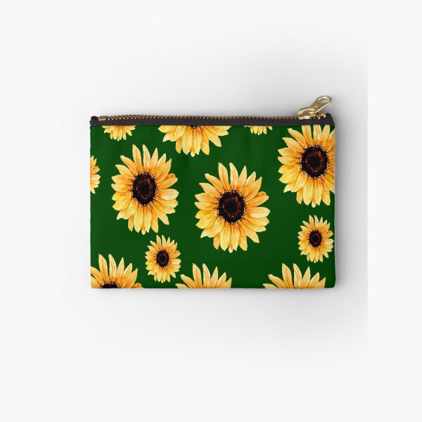 Item preview, Various types of sunflowers on a green background designed and sold by Shawa Shop.