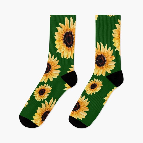 Item preview, Various types of sunflowers on a green background designed and sold by Shawa Shop.