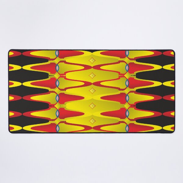 Item preview, Abstract Geometric Patterns With Golden And Red Gradients designed and sold by ClassyPatterns.