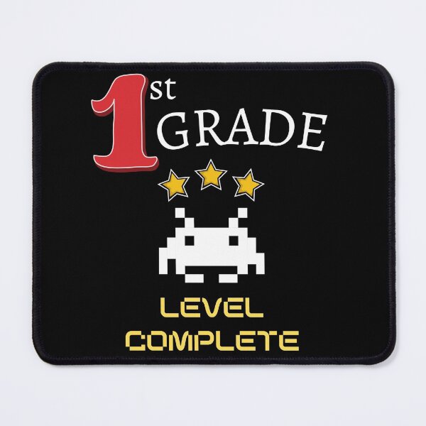 Item preview, First Grade Level Complete New High Score - 1st Grade Level Cleared designed and sold by For the love of Pixels.