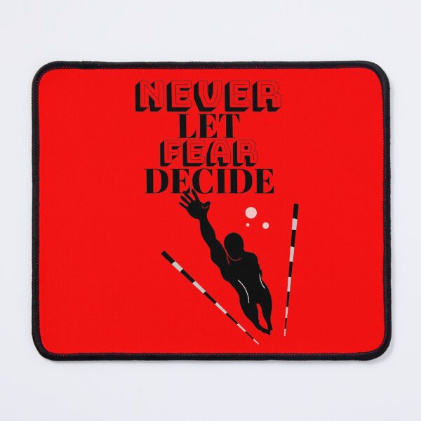 Item preview, NEVER LET FEAR DECIDE designed and sold by Ethos Bubbles.