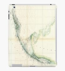 Vintage Map of The Florida Keys (1859) iPad Case/Skin