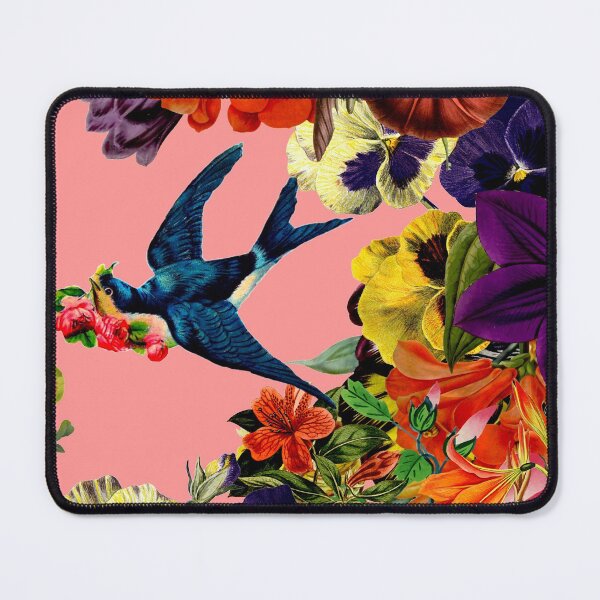 Item preview, Vintage Swallow Floral Pink designed and sold by Snexus.