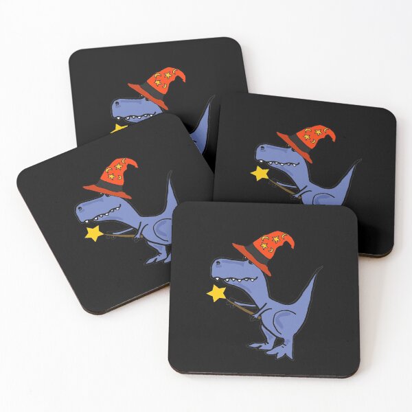 Item preview, Funny T-rex Dinosaur Wizard Halloween designed and sold by Nature's Fancy.