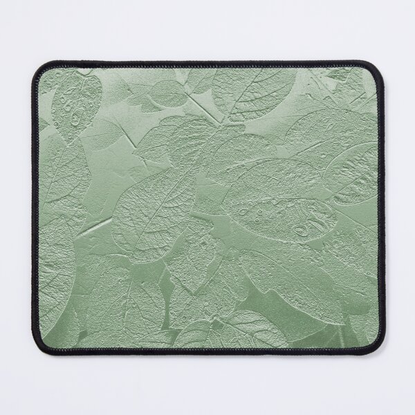 Item preview, Mint Green Foil Leaves designed and sold by ColorPopArtBoutique.