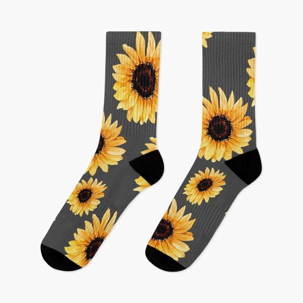 Item preview, Various types of sunflowers on a gray background designed and sold by Shawa Shop.