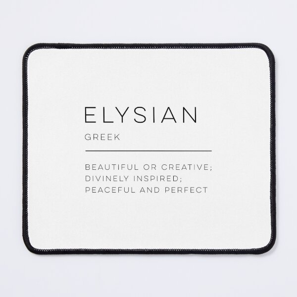 Item preview, Elysian Definition designed and sold by wisemagpie.