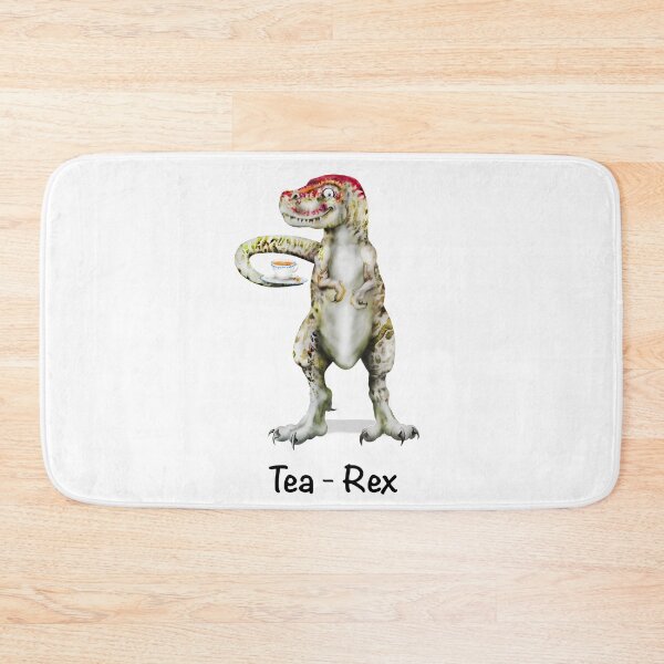 Item preview, Tea-Rex | T-Green Cartoon Tyrannosaurus Rex Dinosaur  designed and sold by Snootrac.