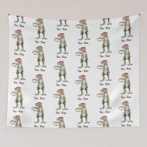 Item preview, Tea-Rex | T-Green Cartoon Tyrannosaurus Rex Dinosaur  designed and sold by Snootrac.