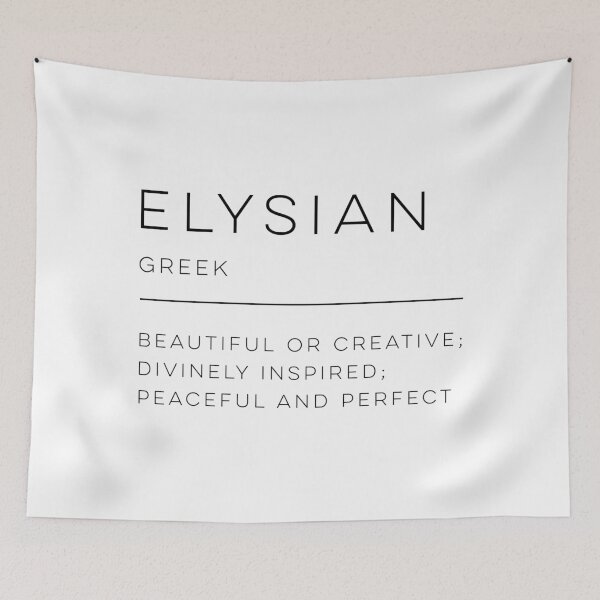 Item preview, Elysian Definition designed and sold by wisemagpie.