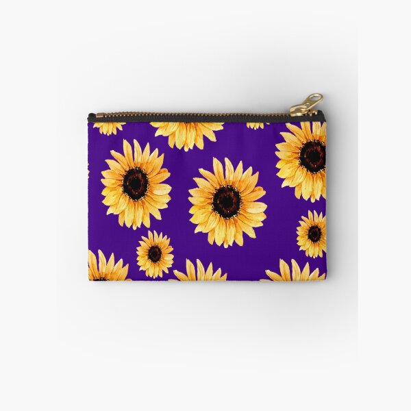 Item preview, Various types of sunflowers on a purple background designed and sold by Shawa Shop.