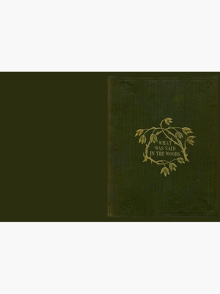 Thumbnail 3 of 3, Hardcover Journal, What Was Said In The Woods designed and sold by Rusticoteque.