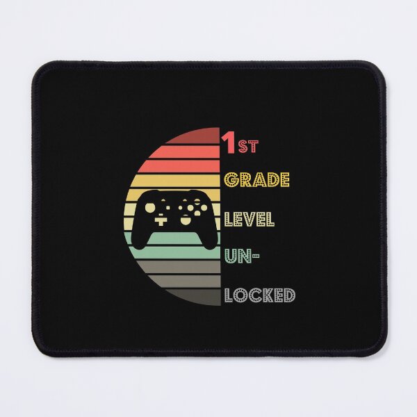 Item preview, 1st Grade Level Unlocked - Controller on a Sunset Background - Gift for Daughter or Niece designed and sold by CactusFamily.