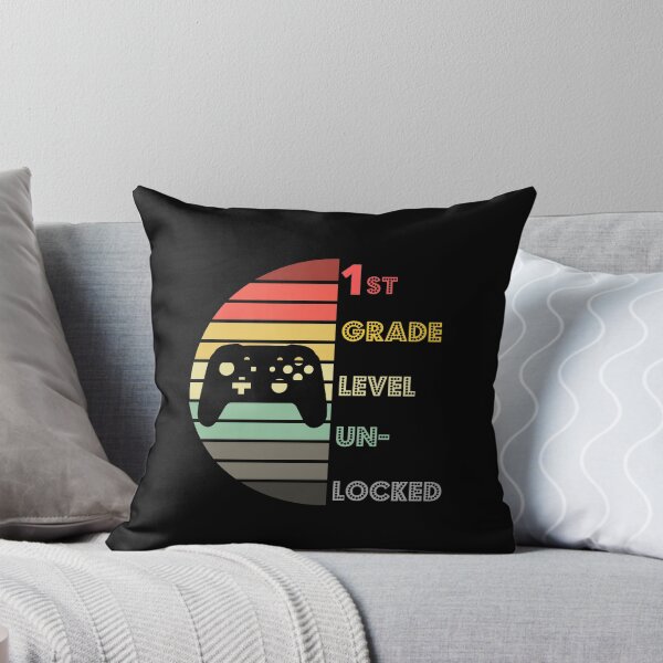 Item preview, 1st Grade Level Unlocked - Controller on a Sunset Background - Gift for Daughter or Niece designed and sold by CactusFamily.