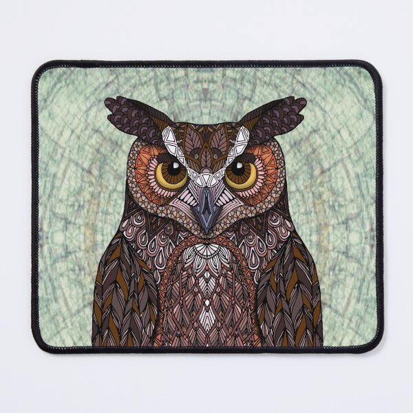 Item preview, Great Horned Owl designed and sold by artlovepassion.