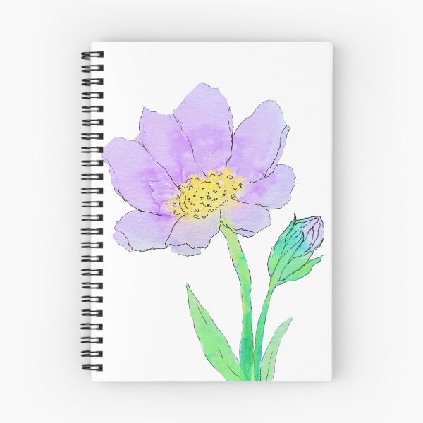 Item preview, Delicate Purple Flowers designed and sold by WallaceColor.