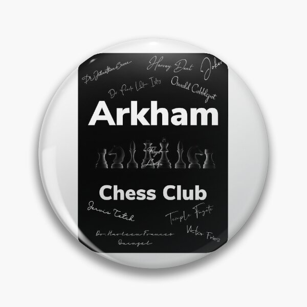 Item preview, Arkham Asylum Chess Club designed and sold by TheOnionPatch.