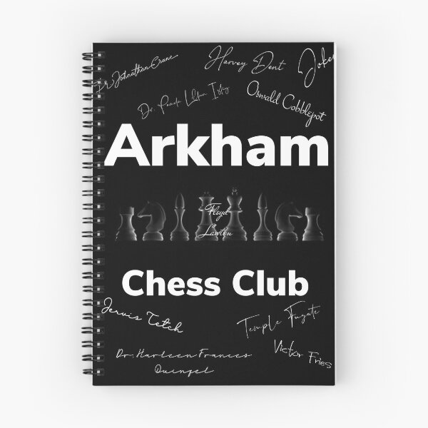 Item preview, Arkham Asylum Chess Club designed and sold by TheOnionPatch.