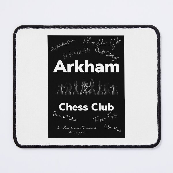 Item preview, Arkham Asylum Chess Club designed and sold by TheOnionPatch.