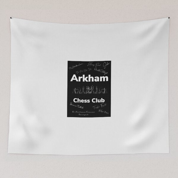 Item preview, Arkham Asylum Chess Club designed and sold by TheOnionPatch.
