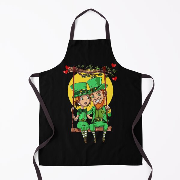 Item preview, Leprechaun Couple St Patricks designed and sold by underheaven.
