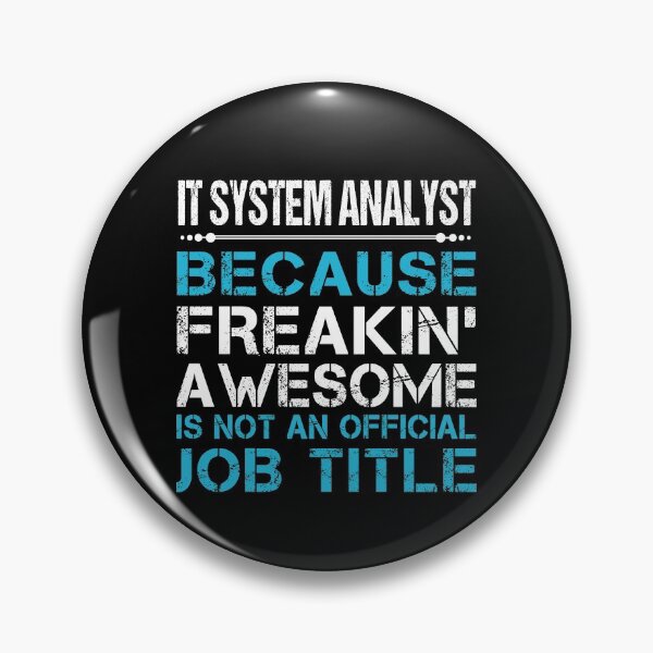 Artikelvorschau, It System Analyst T-Shirt - Freaking Awesome Job Gift Item Tee entworfen und verkauft von beckergree.