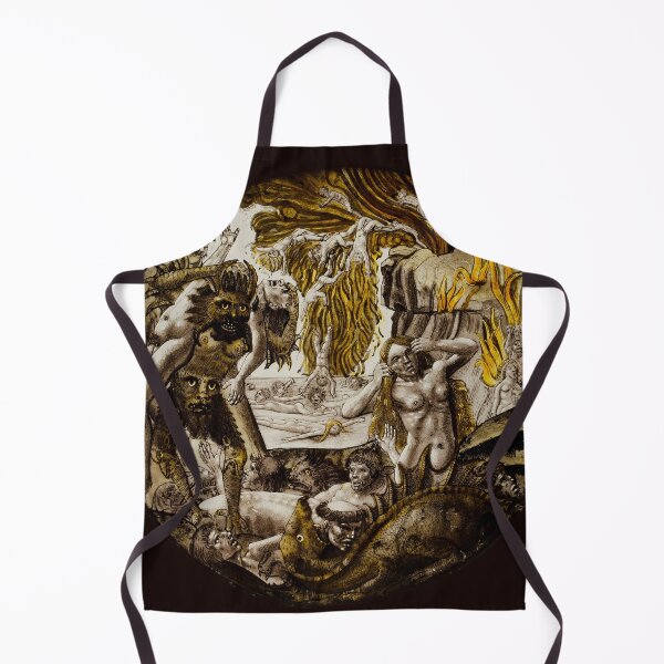 Item preview, Medieval Hellscape vintage art designed and sold by Vintage Designs +.