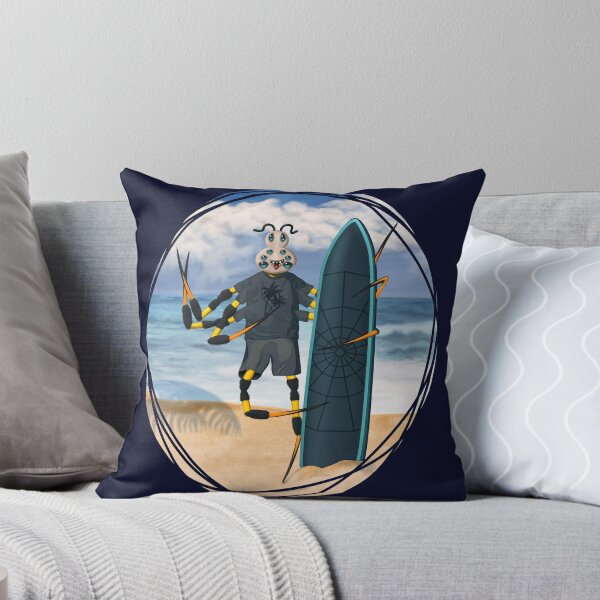 Item preview, Surfing Spider Dude  - Summer Beach Adventure designed and sold by GulfGal.