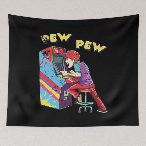 Item preview, Arcade Game Machine Retro Gaming 80s Oldschool Gamer designed and sold by melomedia.