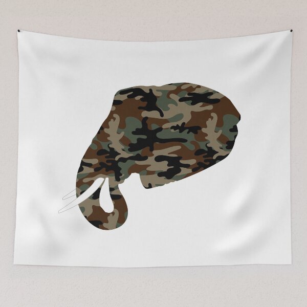 Item preview, elephant army print designed and sold by Camo0godfather.