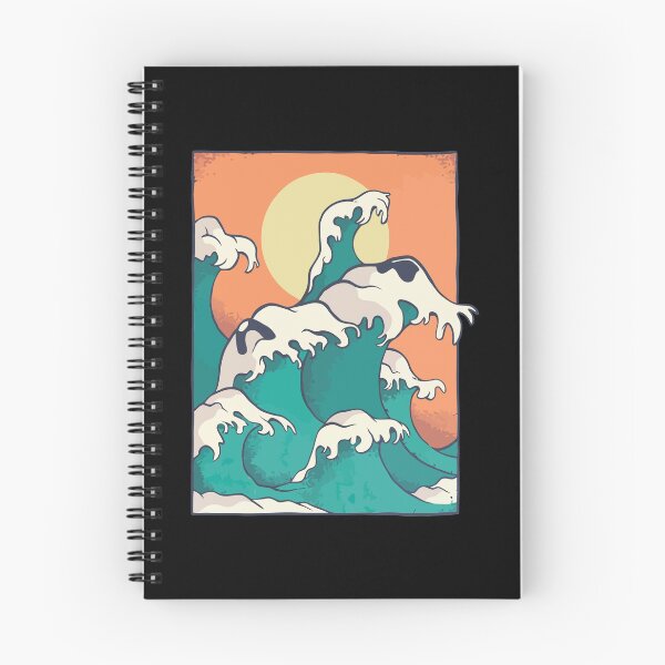 Item preview, art of ocean waves vintage designed and sold by zaher97.