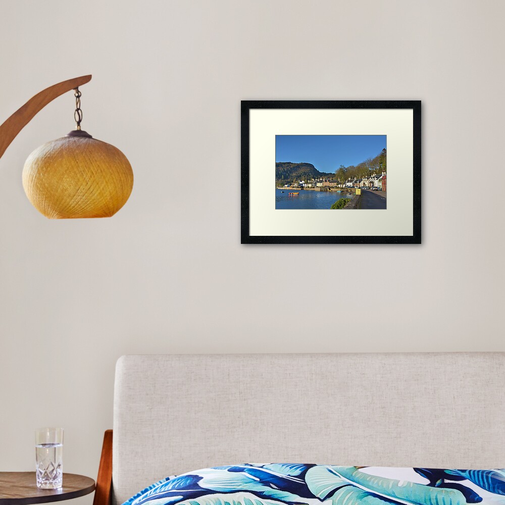 Plockton, Scotland. Framed Art Print