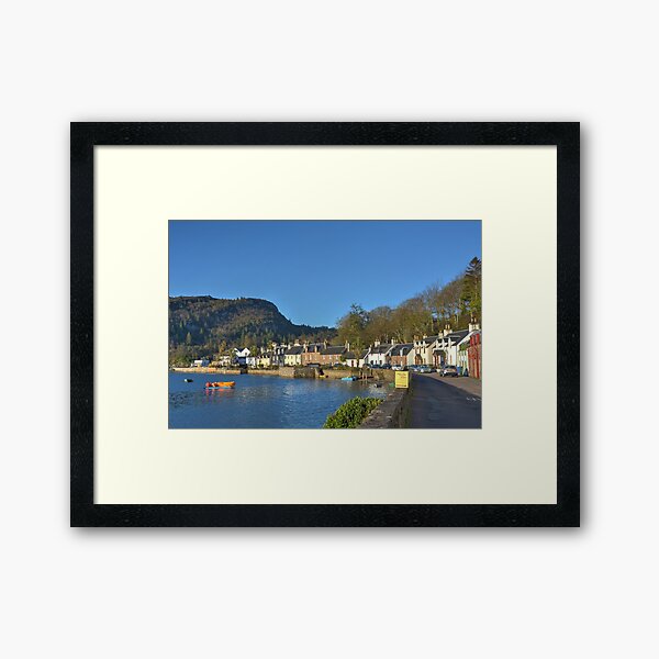 Plockton, Scotland. Framed Art Print