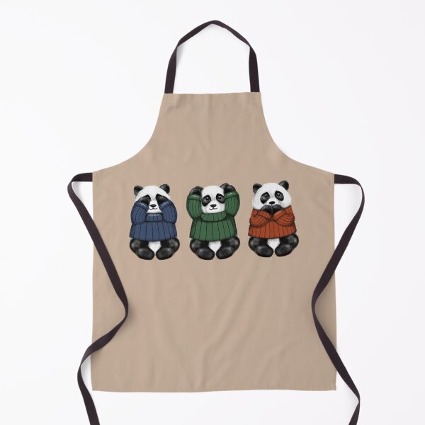 Item preview, See No Hear No Speak No Pandas designed and sold by Luan Huynh.