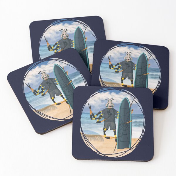 Item preview, Surfing Spider Dude  - Summer Beach Adventure designed and sold by GulfGal.