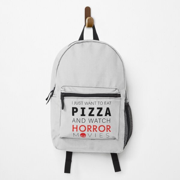 Item preview, I just want to eat pizza and watch horror movies | designed and sold by Boom-llqb.