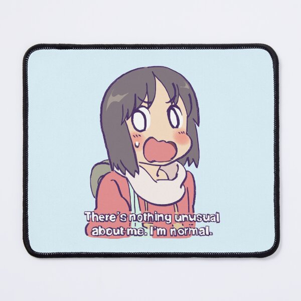 Item preview, I draw robot girl nano saying she is totally normal / nichijou meme designed and sold by RansRoom.