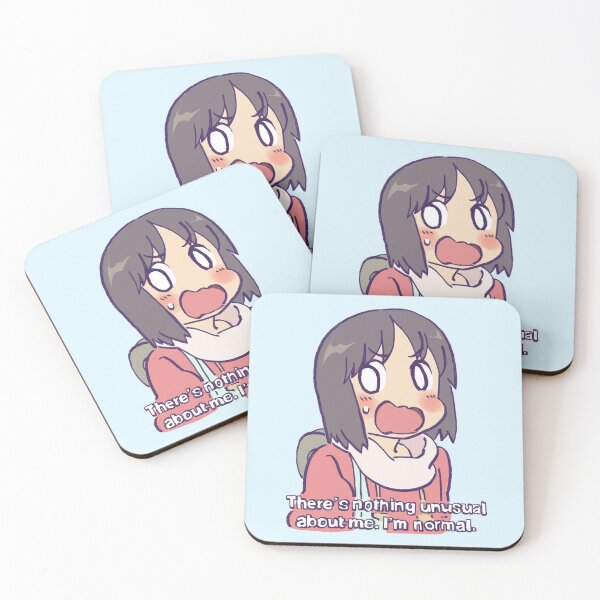 Item preview, I draw robot girl nano saying she is totally normal / nichijou meme designed and sold by RansRoom.