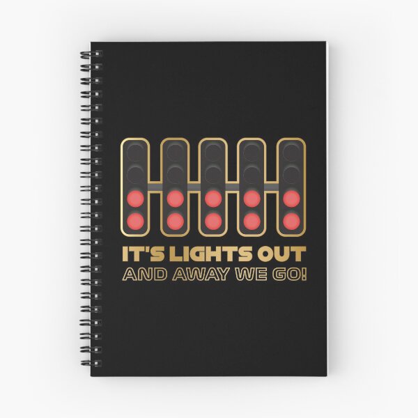 Item preview, It's Lights Out and Away We Go! - Premium Version (Gold and Black) designed and sold by FilipeFerreira.